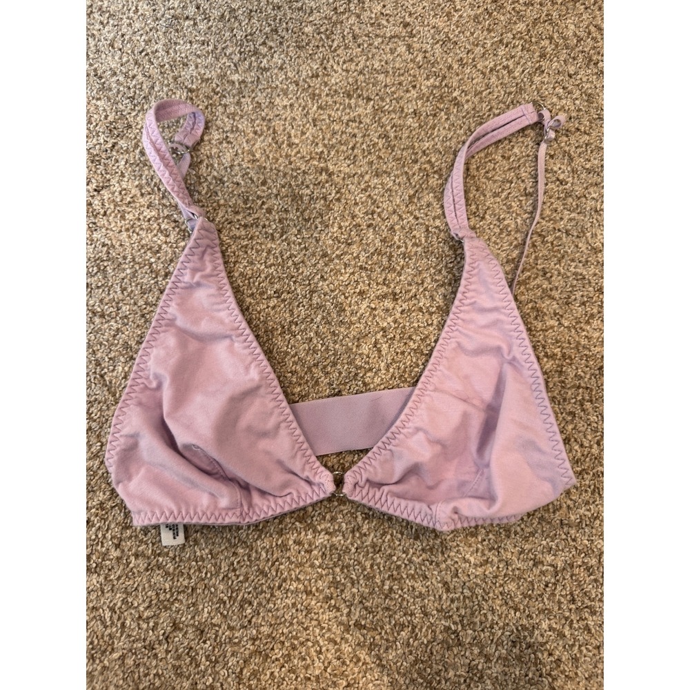 Intimately Free People Lavender Purple Triangle Bralette Small Adjustable Straps